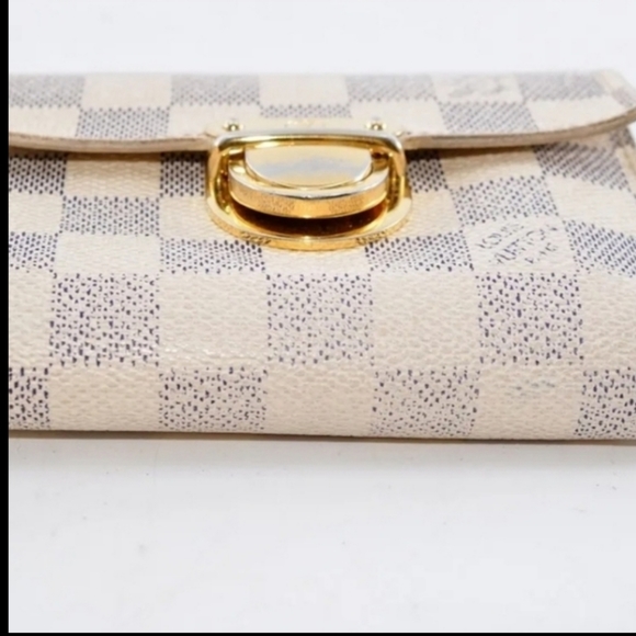 🧧Classic Louis Vuitton Damier Azur Wallet💖+GIFT(COPY) - Picture 10 of 13